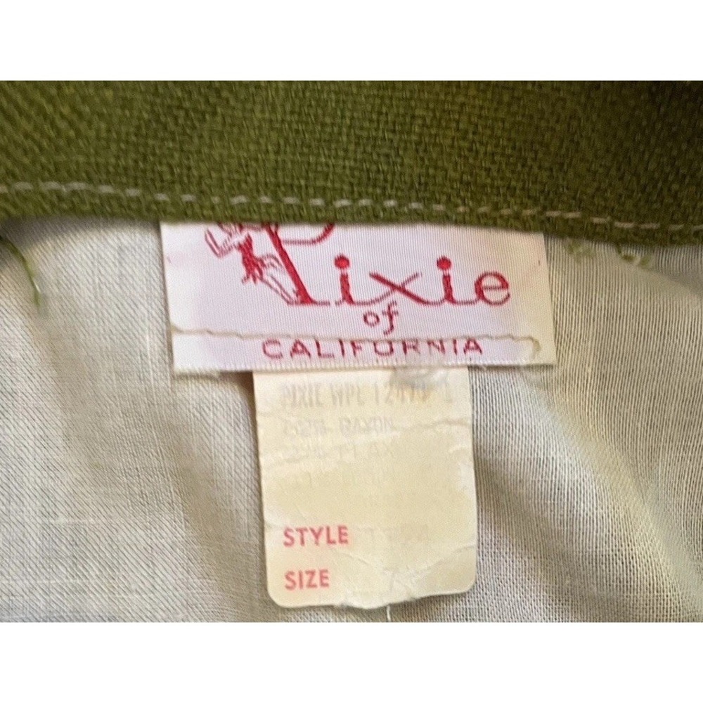 Vintage‎ 1960's Pixie Mod Shift Dress Bold Check Plaid Sleeveless Gogo Women's 7 - Picture 2 of 16
